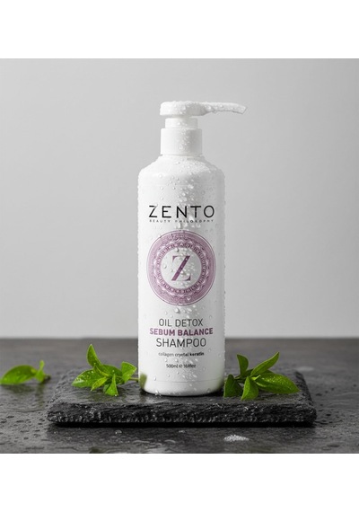 Zento Sebum Balance Yağlı Saçlar İçin Bakım Şampuanı 500 ML