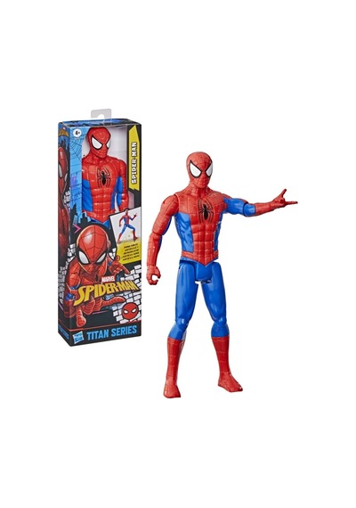 Hasbro G2715 Spider-man Red Blue Classic Titan Spiderman