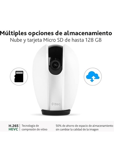 2agk02 Ttec Wizi Pro Full Hd 360 Derece Tak Çalıştır Wi-fi Akıllı