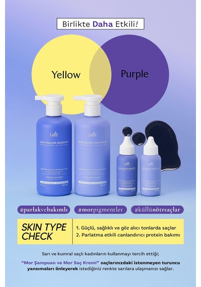 Lador Renk Eşitleyici ve Koruyucu Turunculaşma Karşıtı Mor Şampuan LADOR Yellow Shampoo 300 ML