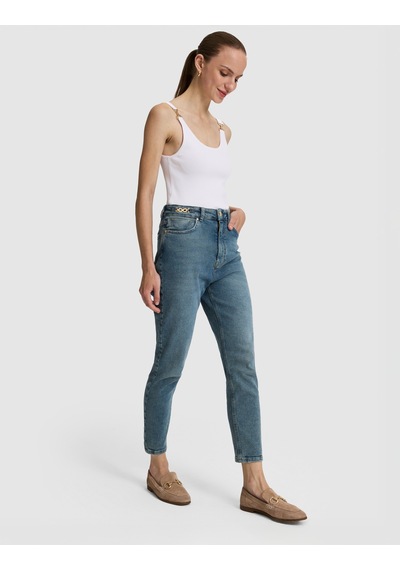Pierre Cardin Kadın Mavi Pantolon Jean 50324039-vr036