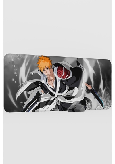 Bleach Anime V1 - 90x40 Xxl Gaming Kauçuk Kaymaz Taban Mouse Pad Fare Altlığı