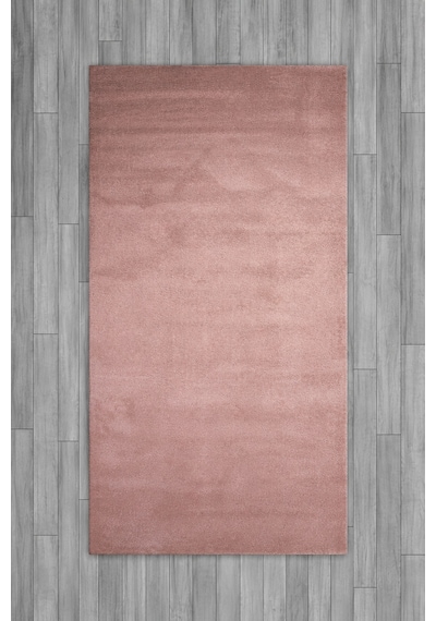 Dream Color Pembe Yumuşak Yüzeyli Kaymaz Makinede Yıkanabilir Halı Renkli