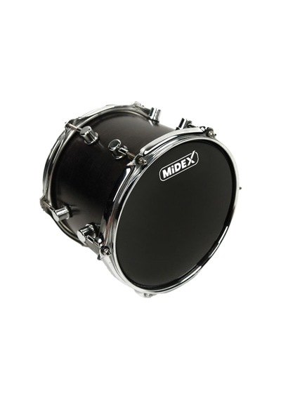 Midex Dr-20bk Siyah Renk 20 İnç Kick Bateri Davul Derisi Drumhead 20'' İnch 50.80 Cm