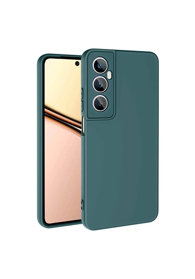 Zore Realme C65 4g Kılıf Nvth Mara Lansman Kapak-koyu Yeşil