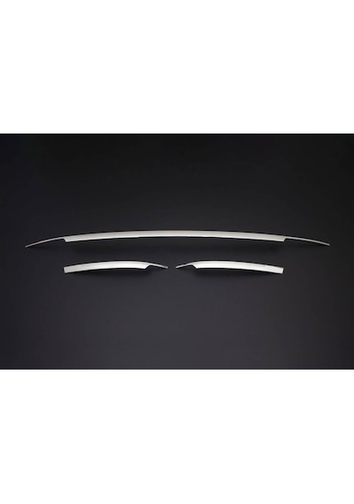 Vw Tiguan Krom Arka Tampon Çıtaları 3 Parça 2016-2020 Arası