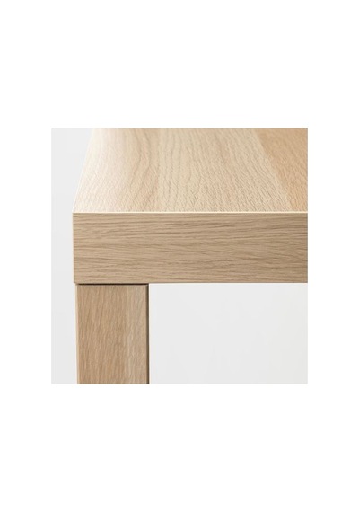 Ikea Lack Orta Sehpa, Ağartılmış Meşe Görünümlü, 90x55 Cm