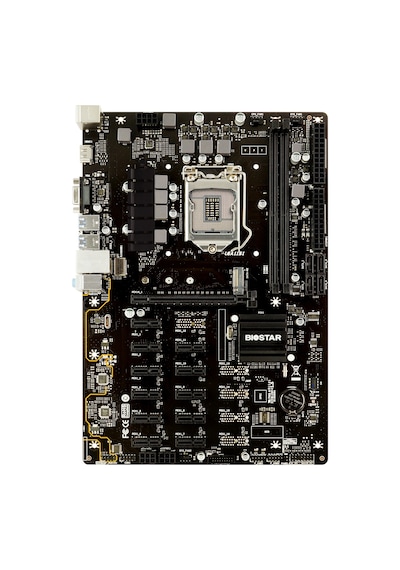 Biostar TB360-BTC PRO Ver.6x 8.9.Nesil LGA 1151 DDR4 2666 M.2 12'li Ekran Girişi HDMI Mining Anakart