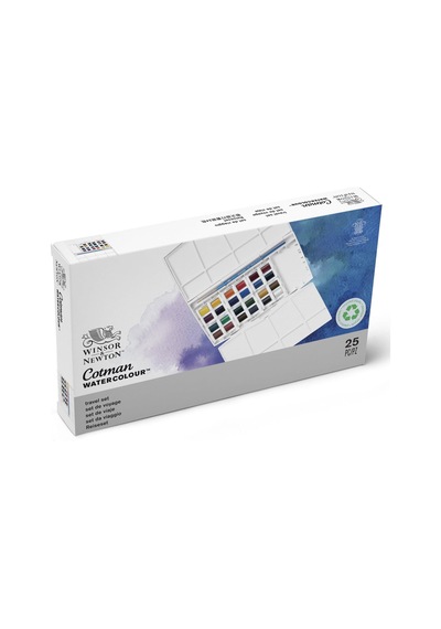 Tr &newton Cotman Sulu Boya, Plus Boyama Seti 24xyarım Tablet Genel