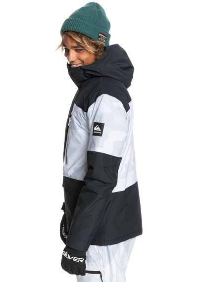 Quiksilver - Mıssıon Prınted Block Jk Renkli Beyaz