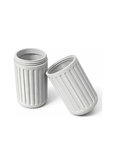 Taşınabilir Çok Amaçlı Silindir Organizer Sert Plastik Diş Fırçası Kutusu & Makyaj Taşıma Kabı Çok Renkli