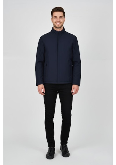 Bigazzi Erkek Hakim Yaka İçi Polarlı Spor Mont 99546 Bgl-st04879 Lacivert