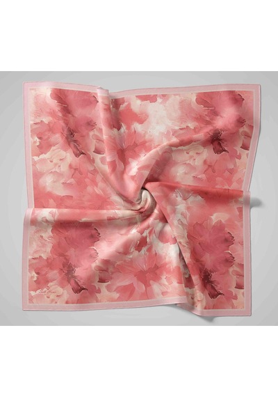 Silk Home Olinda İpek Eşarp 47004-26 Yavruağzı, Pembe, Bordo