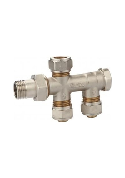 Eca 1/2" Kombine Radyatör Dönüş Valfi 102120038