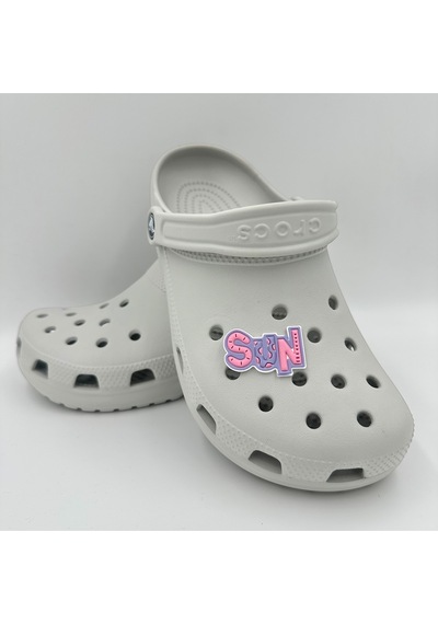 Crocs Terlik Süsü Ve Aksesuarı , Çanta Süsü Jibbitz 3d Sun Yazılı 03 Görsel Logo Aksesuar Lila-pembe-beyaz Crocs Terlik Süsü Ve Aksesuarı , Çanta Süsü Jibbitz 3d Sun Yazılı 03 Görsel Logo Aksesuar Lila-pembe-beyaz