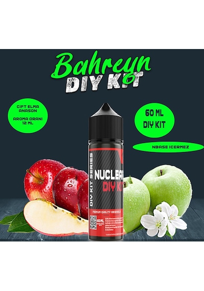 Nuclear 60 Ml Dıy Kit Bahreyn Gıda Aroma 12 Ml Aroma İçerir