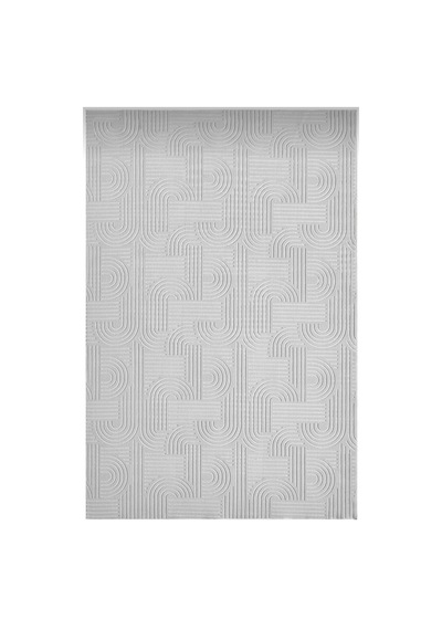 Özel Ölçü Salon Halısı Kaymaz Taban Leke Tutmaz 6017 Gri Yıkanabilir Modern Stil Gri - 864352427 Gri