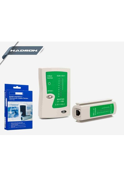 Hadron Hdx6501Hd251 Rj45/Rj11/Bnc/Usb Kablo Tester
