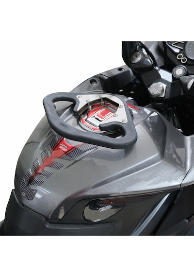 GP Kompozit Bajaj Pulsar RS 200 2015-2024 Uyumlu Depo Üstü Artçı Tutamak Siyah