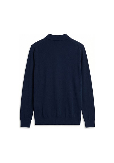 Lcwaıkıkı Classic Lacivert Polo Yaka Erkek Triko Kazak
