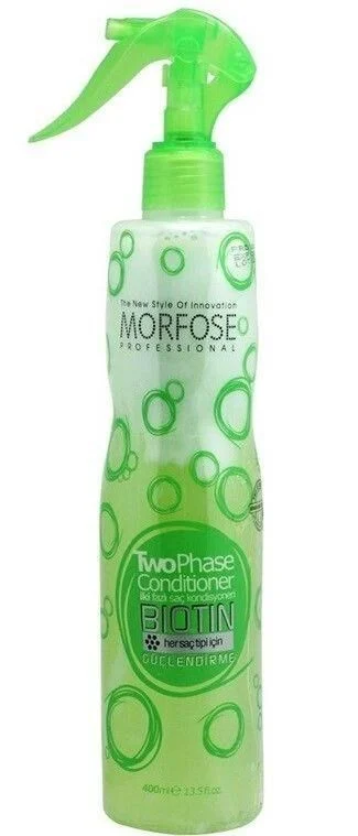 Morfose Biotin İçerikli İki Fazlı Saç Kondisyoneri Fön Suyu