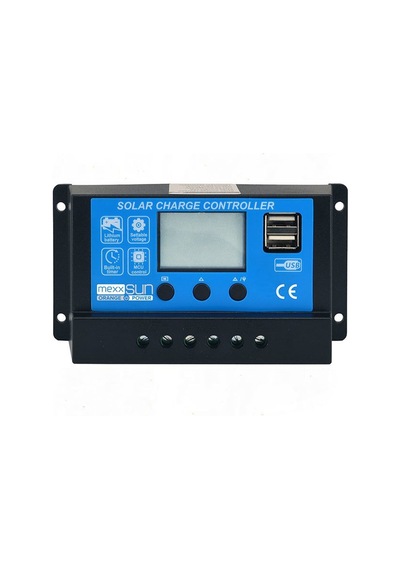 Mexxsun 10 Amper 12 / 24 V Volt Şarj Kontrol Cihazı Regülatörü
