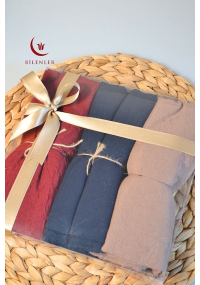 Bilenler Bambu Kraş Şal 75x210 Cm Nefes Alabilir, Terletmez, Tok Duruşlu Mevsimlik Kumaş 3'lü Kutu - 70 X 210 / Bordo Bordo Bilenler Bambu Kraş Şal 75x210 Cm Nefes Alabilir, Terletmez, Tok Duruşlu Mevsimlik Kumaş 3'lü Kutu - 70 X 210 / Bordo Bordo