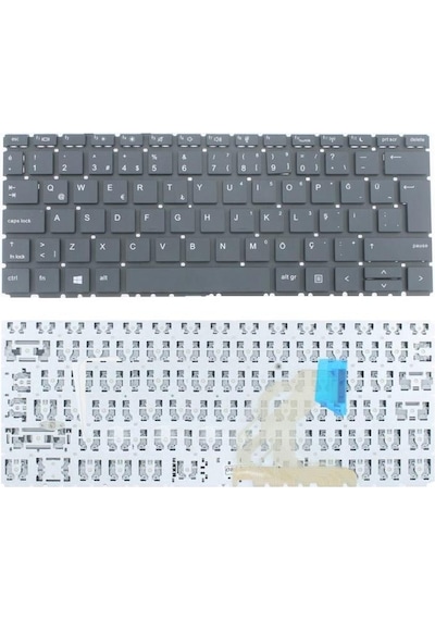 HP Uyumlu Probook 430 G6, 430 G7 Notebook Klavyesi (Siyah Tr) Pknr144Bs - 552303033