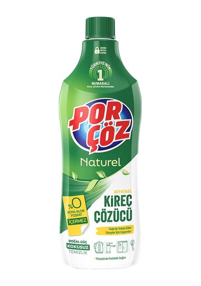 Por Çöz Naturel Pas Ve Kireç Çözücü 1 Litre