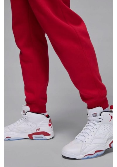 Nike Jordan Fleece Jumpman Kırmızı Şardonlu Erkek Eşofman Altı Kırımızı
