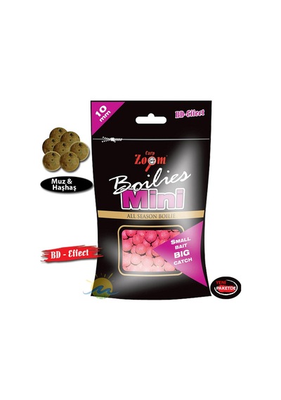 Cz 2318 Mini Boilies 10 Mm Muz & Haşhaş