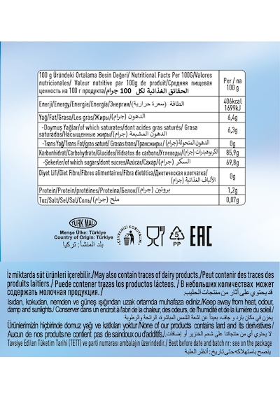 Tayaş Damla Karışık Meyveli Yumuşak Şeker 2 x 500 G
