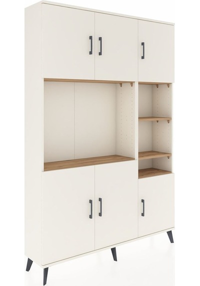 Arges Dolap 10 Raflı 6 Kapaklı 132x30x195 Aytaşı-aytaşı/çam Aytaşı Arges Dolap 10 Raflı 6 Kapaklı 132x30x195 Aytaşı-aytaşı/çam Aytaşı