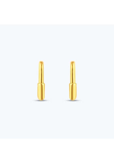 Altınbaş 22 Ayar Altın Halka Küpe Bkp0046-25847 Çok Renkli