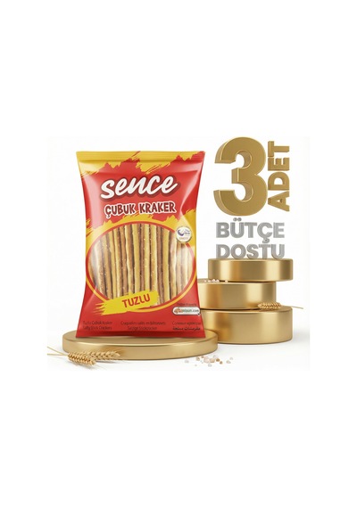 Afia Sence Tuzlu Çubuk Kraker 3x40 Gr
