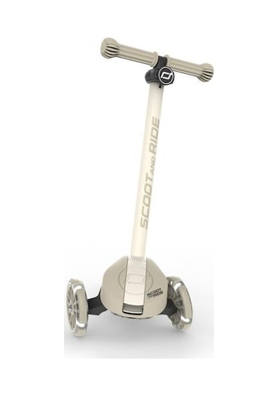 Scoot And Ride Highwaykick 3s Çocuk Scooterı, Ash - Led Tekerlekli, Katlanabilir Ve Ayarlanabilir
