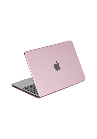Neo Şeffaf Macbook Uyumlu Kapak - Pembe