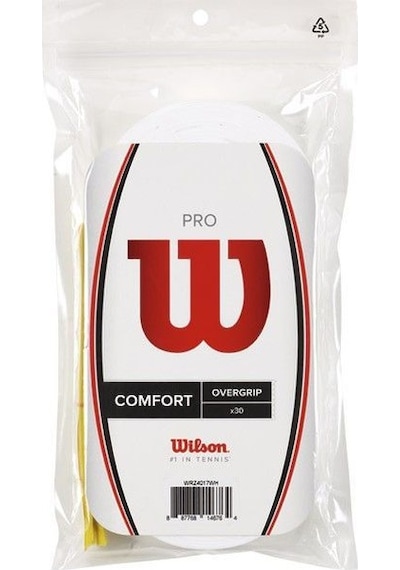 Wilson Pro Comfort 30'Lu Tenis Gribi Beyaz Wrz4017Wh Beyaz