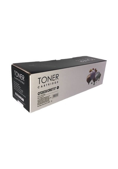 Toner Hp Cf283x & Canon Crg-737 Uyumlu 2.4k