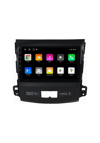 Avaydel Mitsubishi Outlander Android Carplay Multimedya 2008-2012 4GB RAM + 32GB Hafıza + 4 Çekirdek