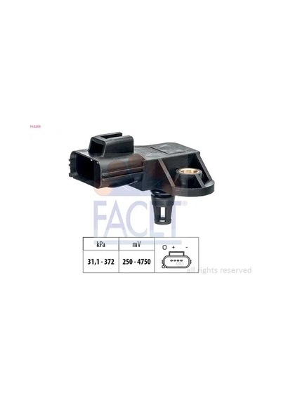 Volvo S60 D3 Map Sensoru 2.0 2011-2012 Facet 103250