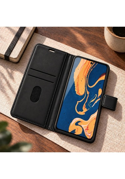 Constraın Xiaomi 13t Pro İle Uyumlu Cüzdanlı Kartlıklı Standlı Kapaklı Suni Deri Telefon Kılıfı Ve Ekran Koruy Diğer