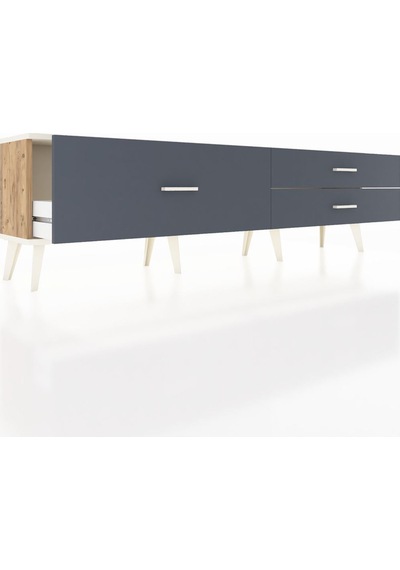 Arges Tv Ünitesi 3 Çekmeceli 176x30x51 Çam-aytaşı/antrasit Aytası/antrasıt Arges Tv Ünitesi 3 Çekmeceli 176x30x51 Çam-aytaşı/antrasit Aytası/antrasıt