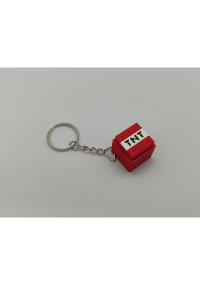 Tnt Clicker Anahtarlık Kırmızı