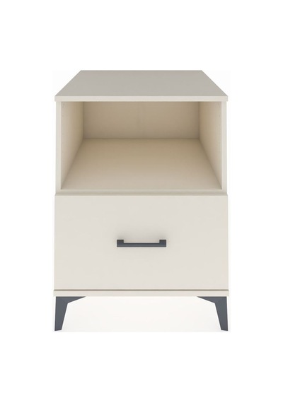 Kronos Komodin Tek Raflı Tek Çekmeceli 60x59x80 Aytaşı-aytaşı Aytaşı