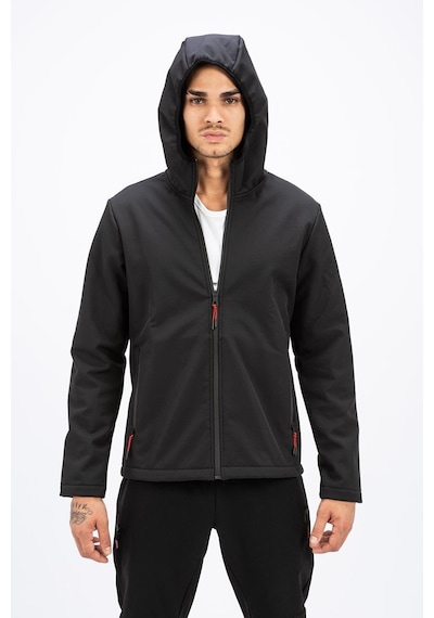 Exuma Haki Kapşonlu Softshell Mont (Medium) Haki