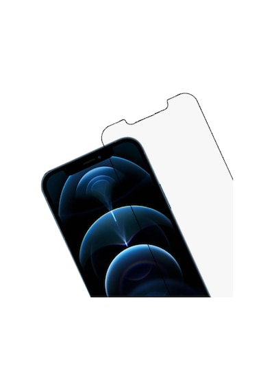 Apple Uyumlu iPhone 12 Pro (3 Adet) Kırılmaz Ekran Koruyucu Temperli Cam