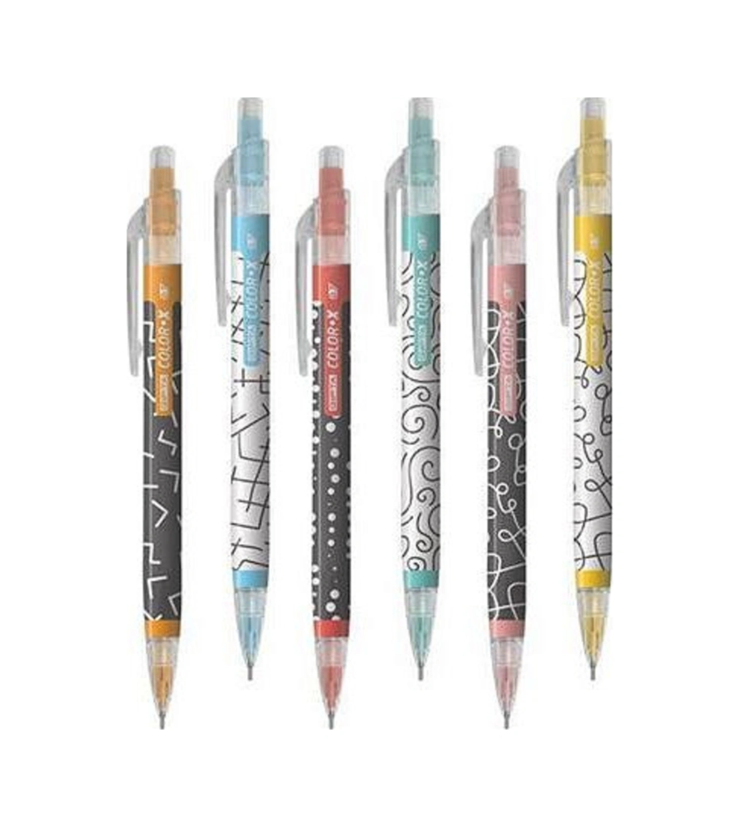 Versatil Kalem Color X 0.7 6desen 48'li Stand Çok Renkli