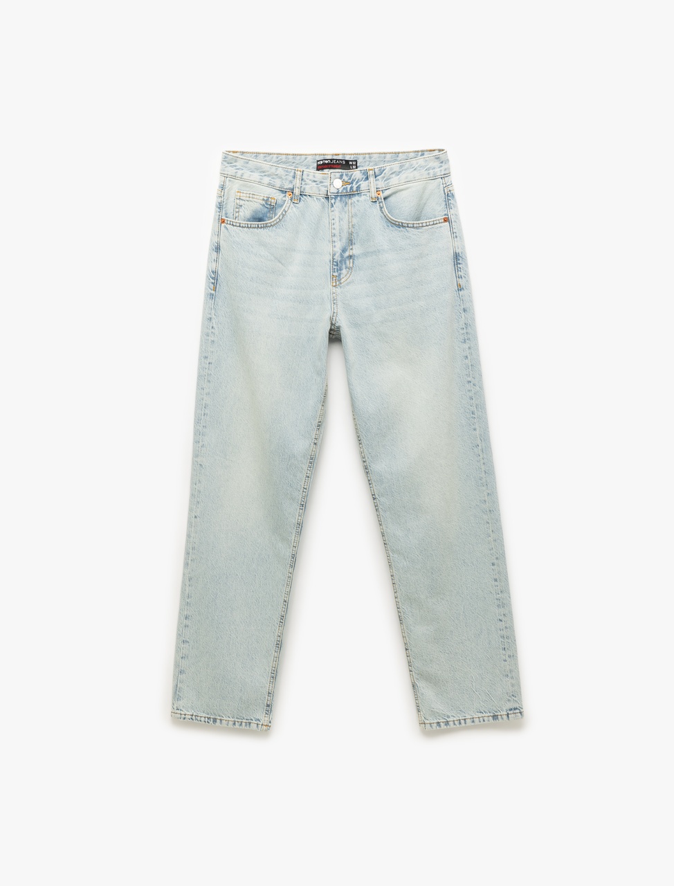 Koton Normal Bel Pamuklu Vintage Straight Fit Jean Pantolon Açık İndigo 5sam40177nd Açık İndigo Koton Normal Bel Pamuklu Vintage Straight Fit Jean Pantolon Açık İndigo 5sam40177nd Açık İndigo