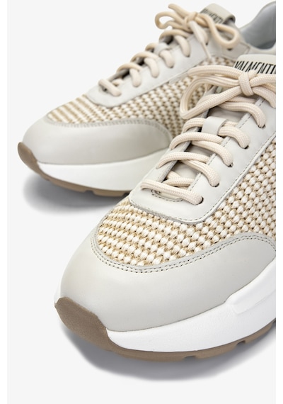 Valmenti Kadın Deri & Tekstil Sneakers & Spor Ayakkabı 1123 610 Bn Ayk Y25 Bej Dr/bej Hsr Bej